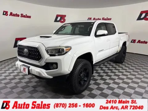 White 2018 Toyota Tacoma TRD Sport for sale in Des Arc, AR