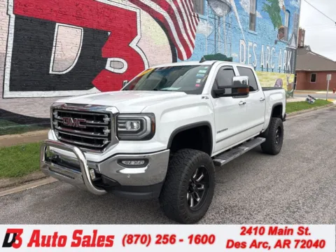 White 2018 GMC Sierra 1500 SLT for sale in Des Arc, AR