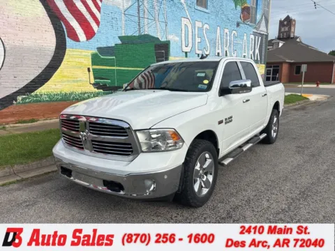White 2016 Ram 1500 Big Horn for sale in Des Arc, AR