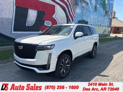 White 2022 Cadillac Escalade Sport Platinum for sale in Des Arc, AR