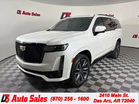 White 2022 Cadillac Escalade Sport Platinum for sale in Des Arc, AR
