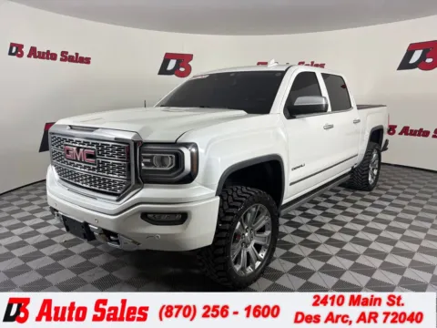 White 2017 GMC Sierra 1500 Denali for sale in Des Arc, AR