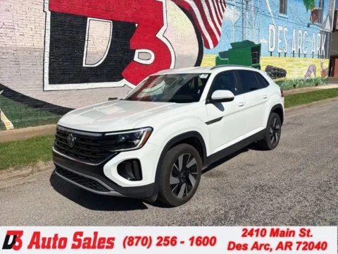 White 2025 Volkswagen Atlas Cross Sport 2.0T SE w/Technology for sale in Des Arc, AR