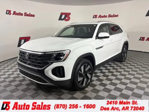 White 2025 Volkswagen Atlas Cross Sport 2.0T SE w/Technology for sale in Des Arc, AR