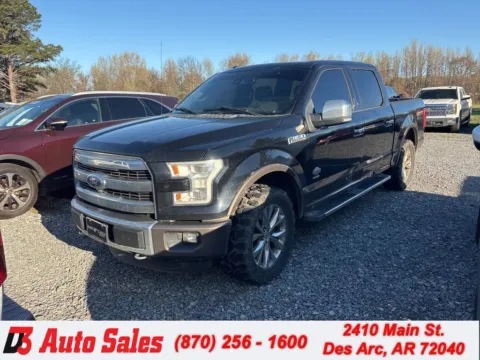 Black 2016 Ford F-150 for sale in Des Arc, AR