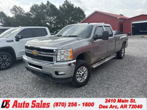 Gray 2012 Chevrolet Silverado 3500HD LTZ for sale in Des Arc, AR