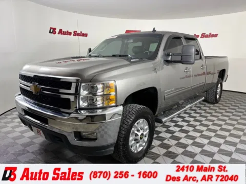 Gray 2012 Chevrolet Silverado 3500HD LTZ for sale in Des Arc, AR