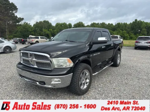 Black 2012 Ram 1500 Laramie for sale in Des Arc, AR