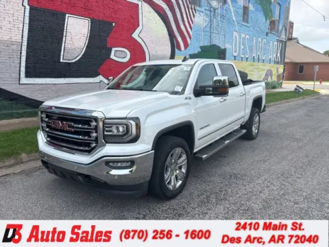 White 2017 GMC Sierra 1500 SLT for sale in Des Arc, AR