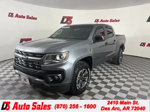 Gray 2022 Chevrolet Colorado Z71 for sale in Des Arc, AR