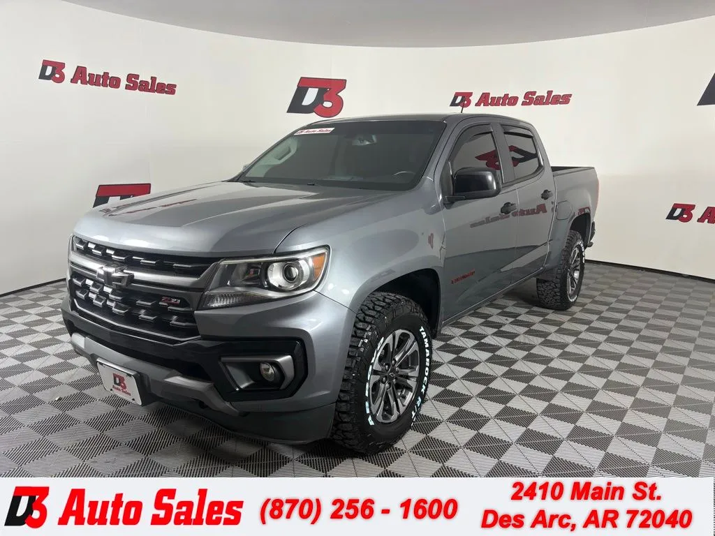 Gray 2022 Chevrolet Colorado Z71 for sale in Des Arc, AR