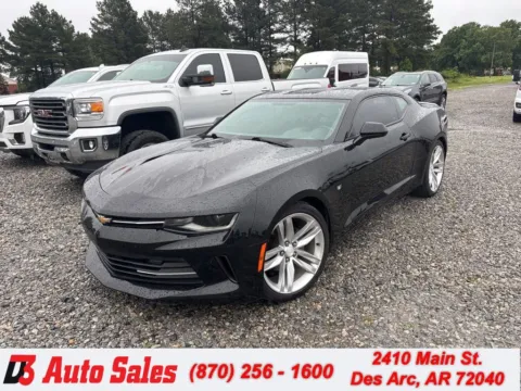 Black 2016 Chevrolet Camaro 1LT for sale in Des Arc, AR