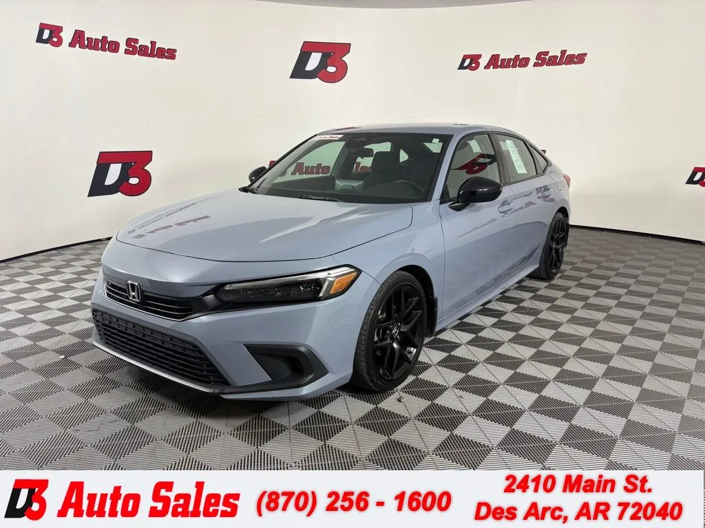 Gray 2022 Honda Civic Sport for sale in Des Arc, AR