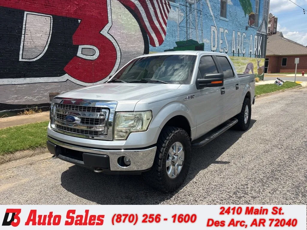 Silver 2013 Ford F-150 XLT for sale in Des Arc, AR