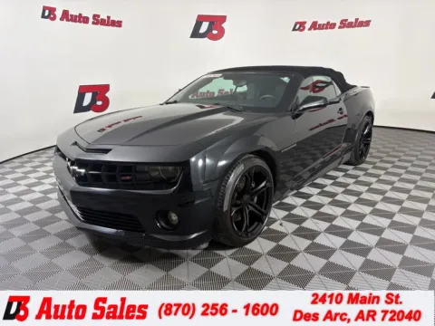 Black 2011 Chevrolet Camaro SS for sale in Des Arc, AR