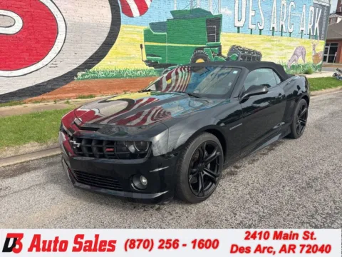 Black 2011 Chevrolet Camaro SS for sale in Des Arc, AR