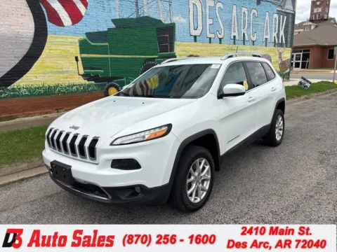 White 2017 Jeep Cherokee Limited for sale in Des Arc, AR