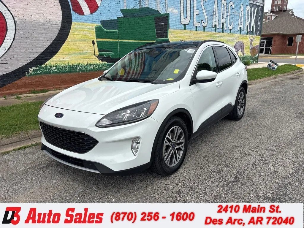 White 2021 Ford Escape SEL for sale in Des Arc, AR