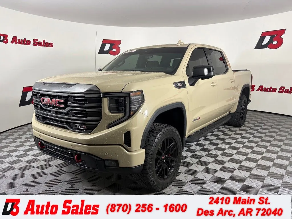 Beige 2022 GMC Sierra 1500 AT4 for sale in Des Arc, AR