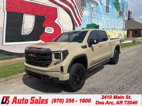 Beige 2022 GMC Sierra 1500 AT4 for sale in Des Arc, AR