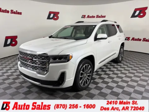 White 2021 GMC Acadia Denali for sale in Des Arc, AR