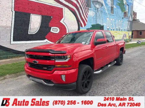 Red 2016 Chevrolet Silverado 1500 LT for sale in Des Arc, AR