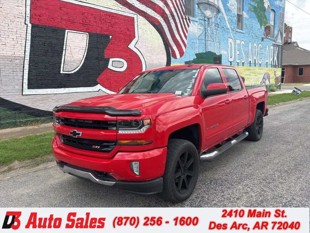 Red 2016 Chevrolet Silverado 1500 LT for sale in Des Arc, AR