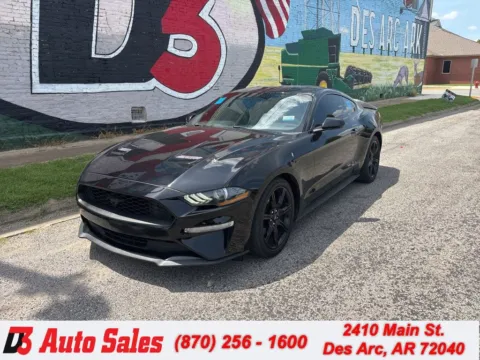 Black 2020 Ford Mustang EcoBoost for sale in Des Arc, AR