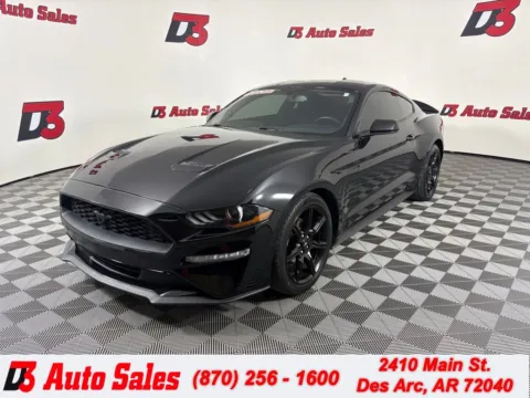 Black 2020 Ford Mustang EcoBoost for sale in Des Arc, AR