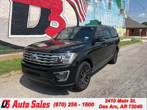 Black 2021 Ford Expedition Max Limited for sale in Des Arc, AR