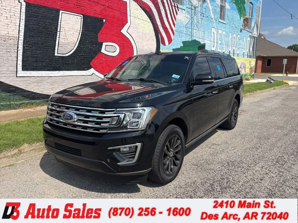 Black 2021 Ford Expedition Max Limited for sale in Des Arc, AR