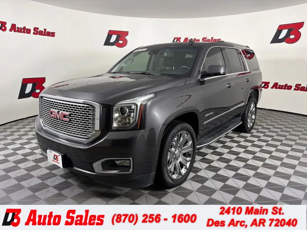 Gray 2016 GMC Yukon Denali for sale in Des Arc, AR