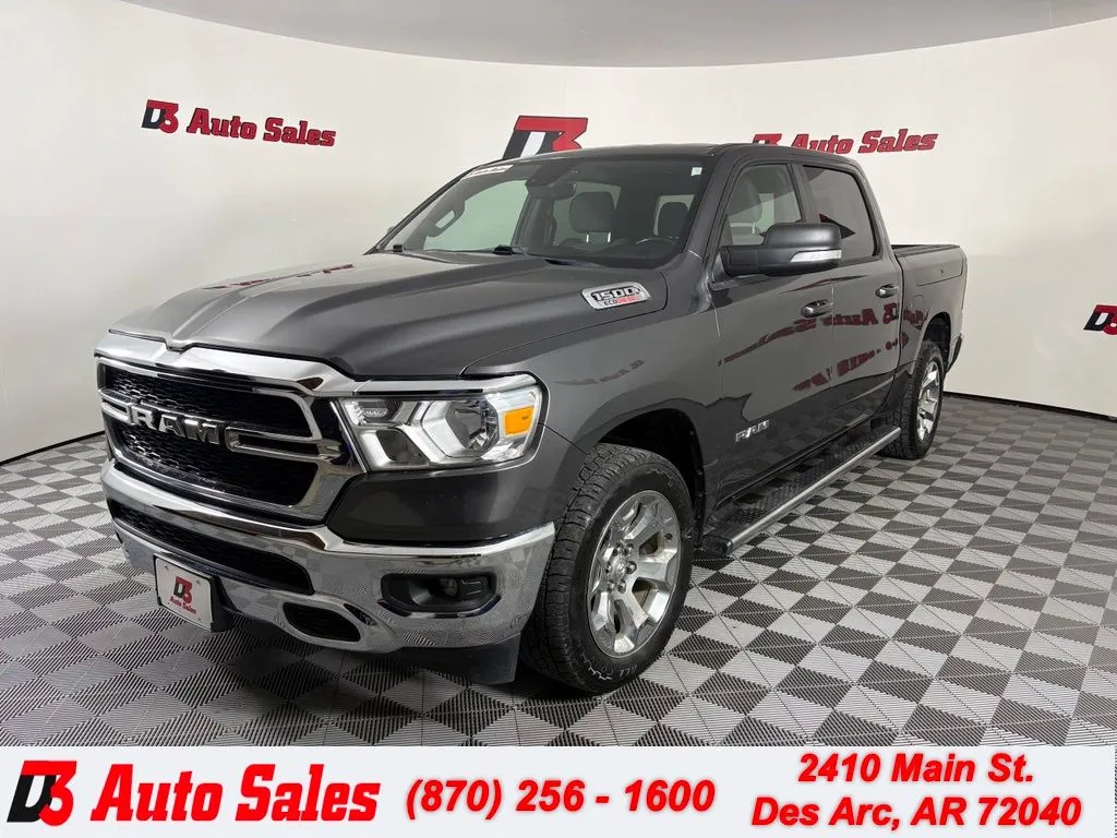 Used 2022 RAM Ram 1500 Pickup Big Horn/Lone Star with VIN 1C6SRFFM6NN166570 for sale in Little Rock