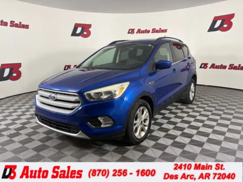 Blue 2018 Ford Escape SE for sale in Des Arc, AR