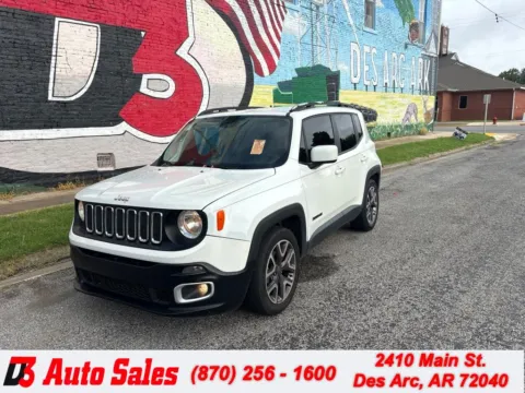 White 2017 Jeep Renegade Latitude for sale in Des Arc, AR