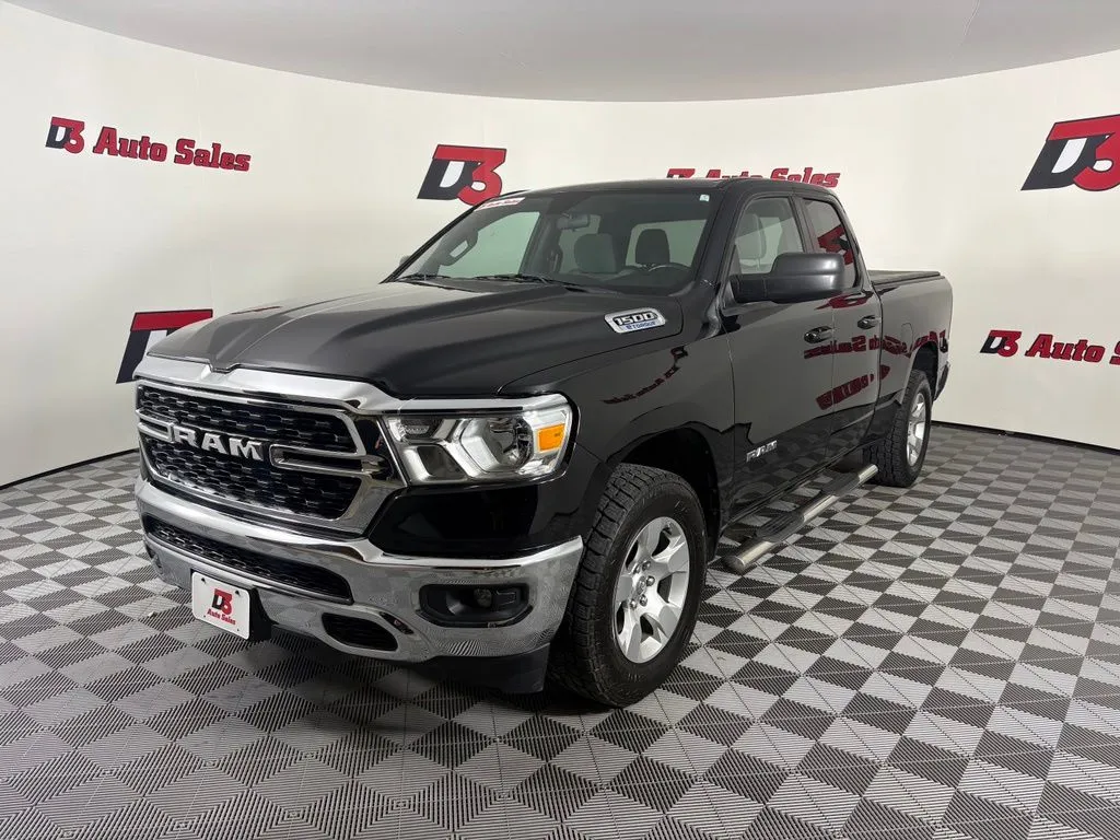 Used 2022 RAM Ram 1500 Pickup Big Horn/Lone Star with VIN 1C6RRFBG4NN258887 for sale in Little Rock