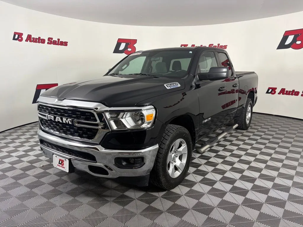 Used 2022 RAM Ram 1500 Pickup Big Horn/Lone Star with VIN 1C6RRFBG4NN258887 for sale in Little Rock