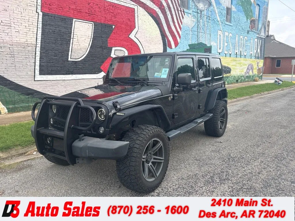 Black 2014 Jeep Wrangler Unlimited Sahara Dragon Edition for sale in Des Arc, AR