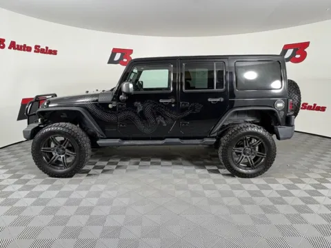 Another view of 2014 Jeep Wrangler Unlimited Sahara Dragon Edition for sale in Des Arc, AR at D3 Auto Sales - Des Arc, AR