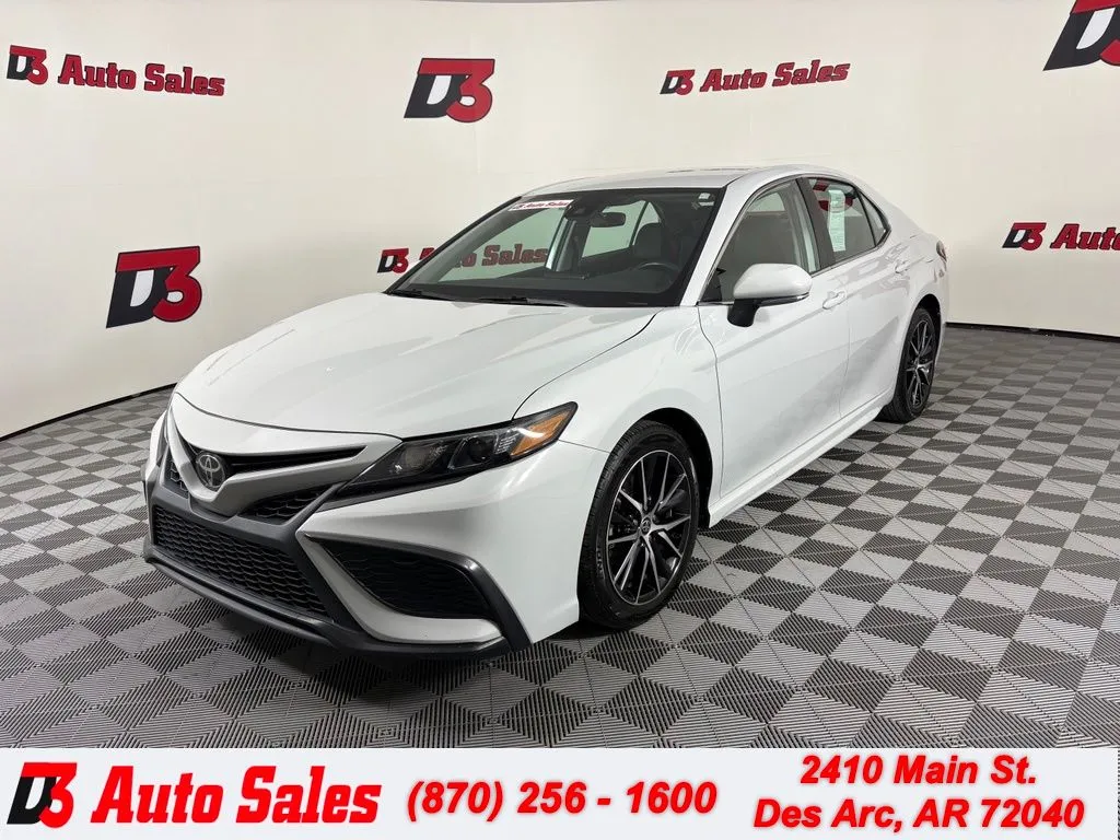 White 2023 Toyota Camry SE for sale in Des Arc, AR