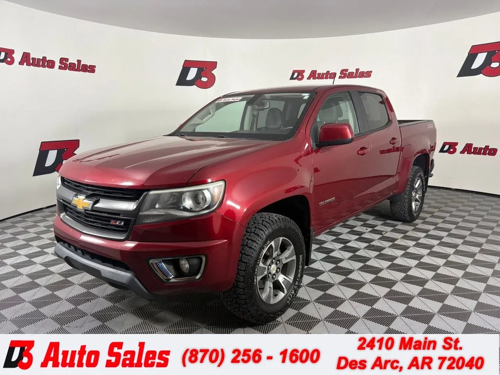 Red 2018 Chevrolet Colorado Z71 for sale in Des Arc, AR