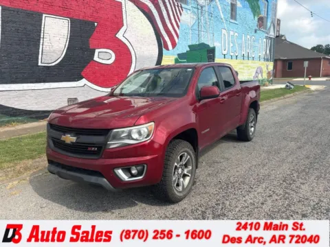 Red 2018 Chevrolet Colorado Z71 for sale in Des Arc, AR