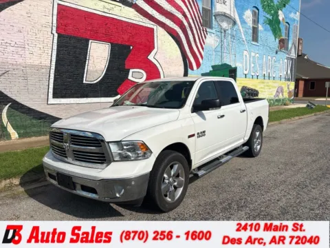 White 2018 Ram 1500 Big Horn for sale in Des Arc, AR