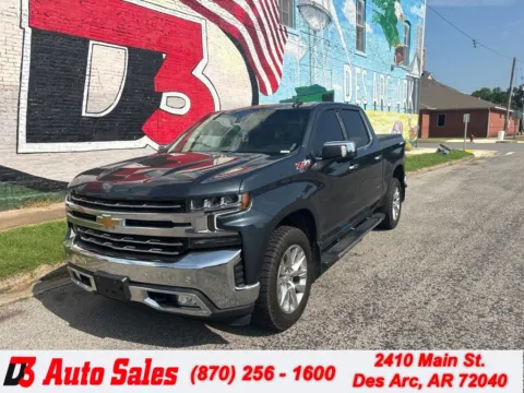 Gray 2021 Chevrolet Silverado 1500 LTZ for sale in Des Arc, AR