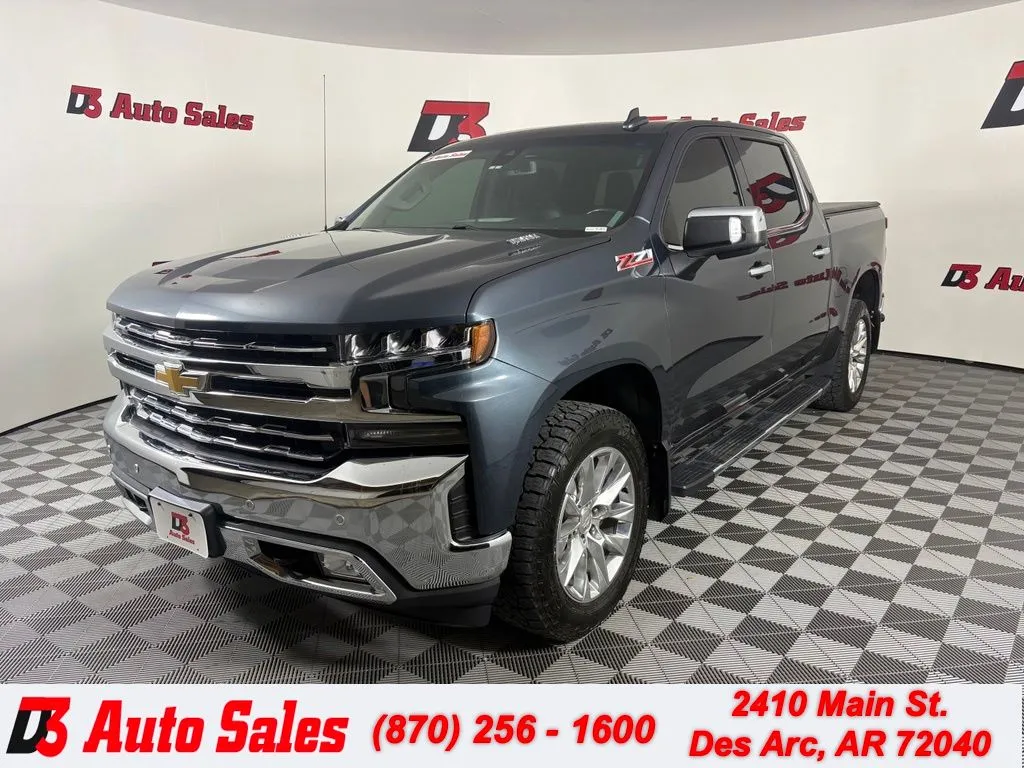 Used 2021 Chevrolet Silverado 1500 LTZ with VIN 3GCUYGET4MG132024 for sale in Little Rock