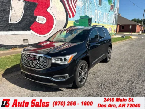 Black 2017 GMC Acadia Denali for sale in Des Arc, AR