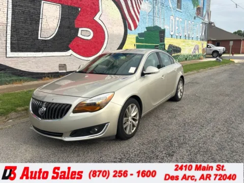Silver 2016 Buick Regal Turbo for sale in Des Arc, AR