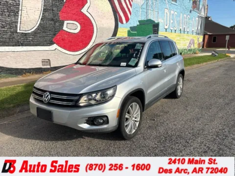 Silver 2016 Volkswagen Tiguan SE for sale in Des Arc, AR