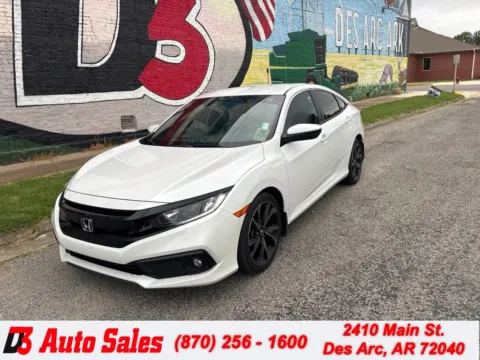 White 2021 Honda Civic Sport for sale in Des Arc, AR