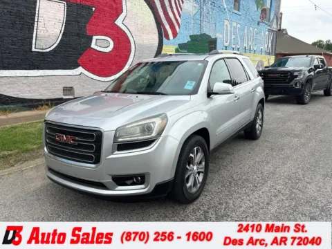Silver 2016 GMC Acadia SLT-1 for sale in Des Arc, AR